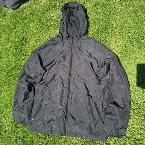Russell Athletic Black Windbreaker